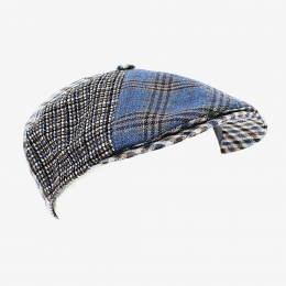 Baptiste Linen Cap Blue - Fléchet