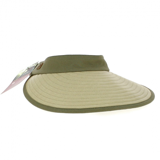 Casquette Visière Bauloise Pornichet Kaki - Soway Casquette Visière Bauloise Pornichet Kaki - Soway