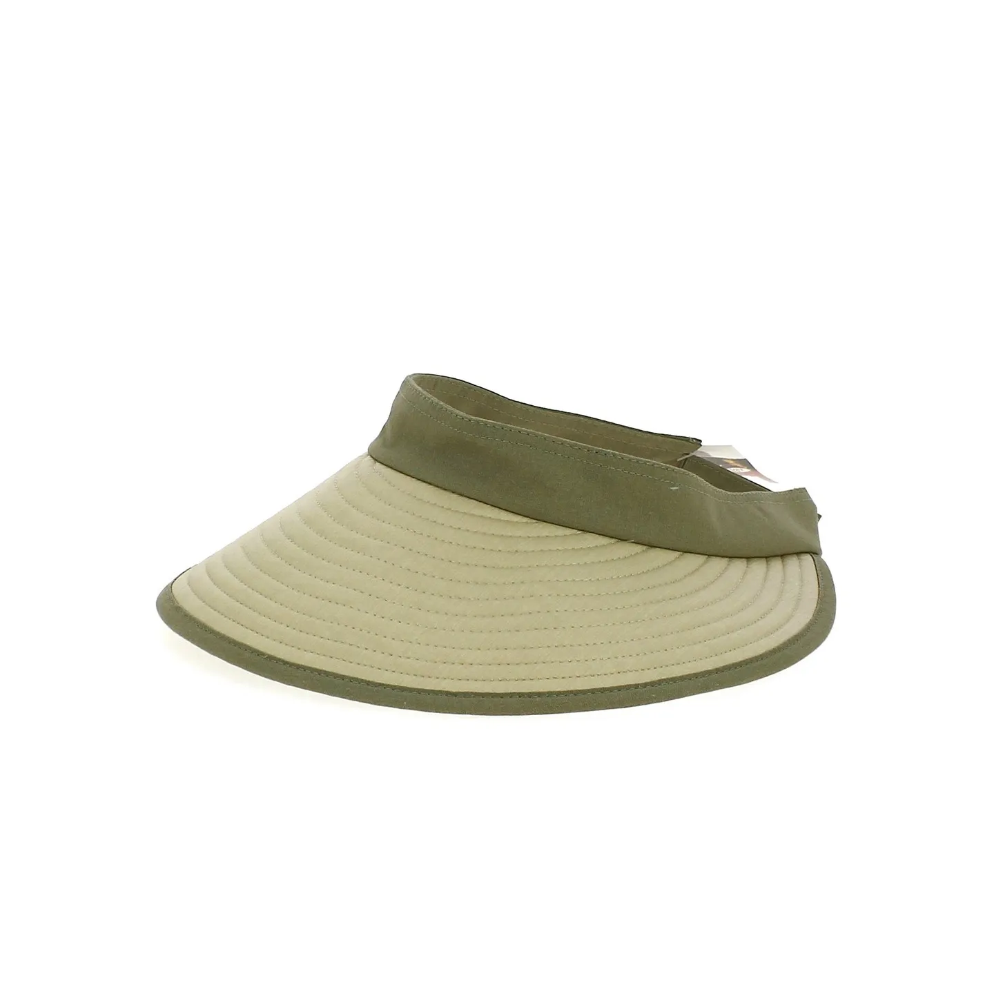 Bauloise Pornichet Khaki Visor Cap - Soway Reference: 12112 | Traclet Hat Shop