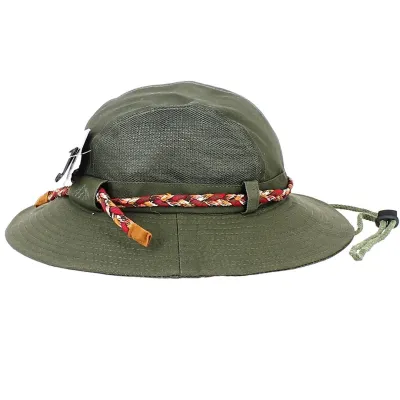 Khaki Adonis Traveller Bucket Hat - Traclet Reference: 12117 | Traclet Hat Shop
