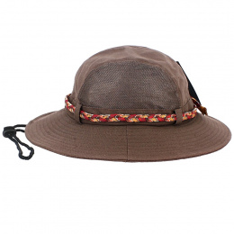 Brown Adonis Traveller Bucket Hat - Traclet
