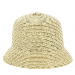 Chapeau Cloche Kenna Paille Papier - Traclet