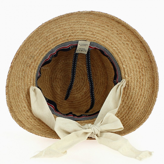 Battista Raffia Cloche Hat - Bloom raffia hat - Traclet