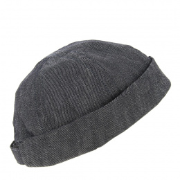 Anthracite Black Linen Breton Miki - Fléchet