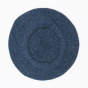 Blue Jean Cotton Silk & Linen Summer Beret - Le Béret Français