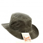 Brown Oilskin Cotton Finistère Boater - Fléchet