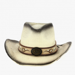 Chapeau Cowboy Kennecott Paille Papier - Traclet