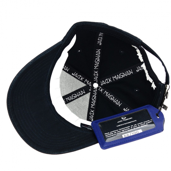 Casquette Baseball Marine Cotton - Jack Magnan Casquette Baseball Marine Cotton - Jack Magnan