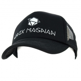 Trucker Cap Black Area - Jack Magnan