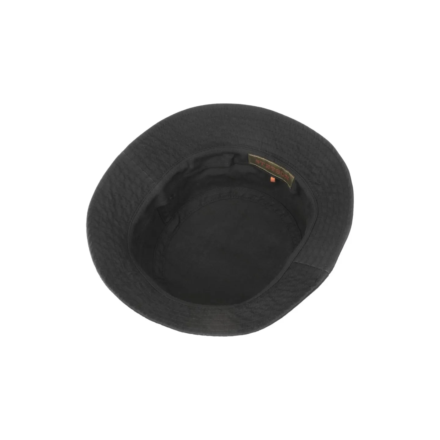 Bob Coton Twill Coton Noir - Stetson Reference : 12123 | Chapellerie Traclet