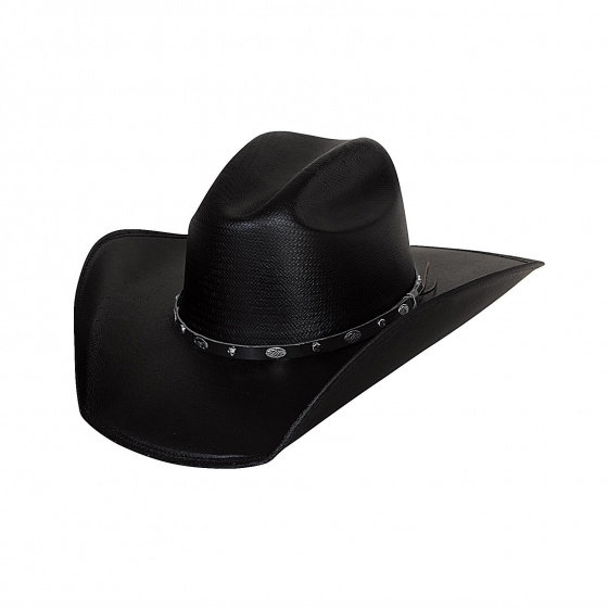 Cowboy Bullhide Hank It Black Hat - Justin Moore