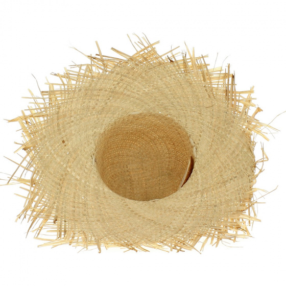 Capeline Grands bords Paille Naturelle Daisie - Traclet Capeline Grands bords Paille Naturelle Daisie - Traclet