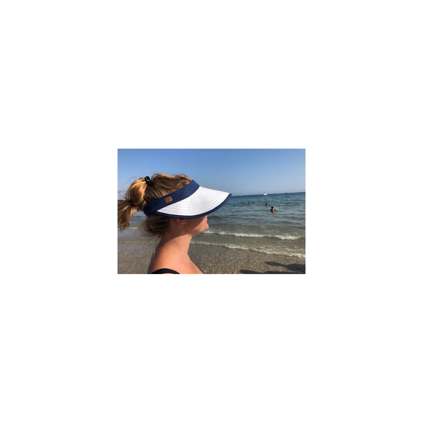 Casquette Visière Bauloise pornichet Bleu Marine - Soway Reference : 12113 | Chapellerie Traclet