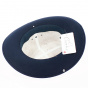 Camargue Hat Pampa Navy Blue - Crambes