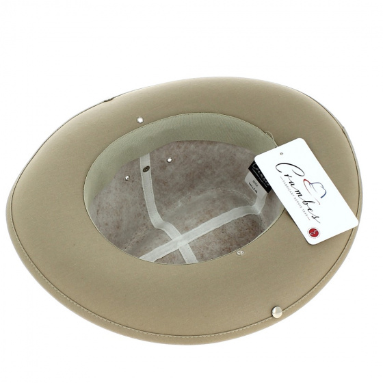 Light Beige Pampa Camargue Hat - Crambes