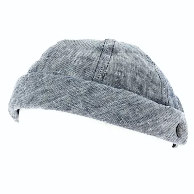 Ocean Blue Linen Docker Cap Cooper - MTM Reference: 12200 | Traclet Hat Shop