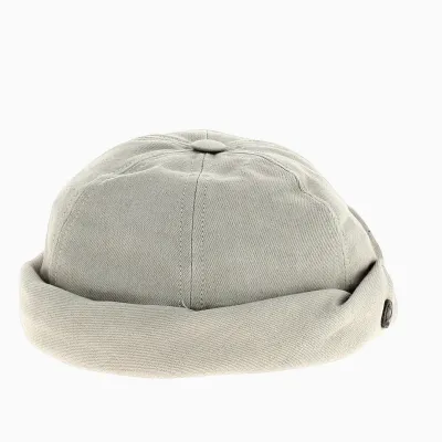 Bonnet Docker Cooper Coton Beige Nude - MTM Reference : 12203 | Chapellerie Traclet