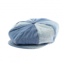 Casquette Gavroche Alfredo Patchwork Jean - Traclet