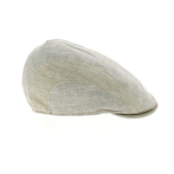 Casquette Bec de Canard Italian Lin & Coton - Traclet Casquette Bec de Canard Italian Lin & Coton - Traclet