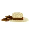 Chapeau de Paille Sun Hat Honey - Brixton Reference : 12231 | Chapellerie Traclet