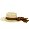 Chapeau de Paille Sun Hat Honey - Brixton Reference : 12231 | Chapellerie Traclet
