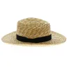 Natural Straw Traveler Planter Hat - Traclet Reference: 12245 | Traclet Hat Shop