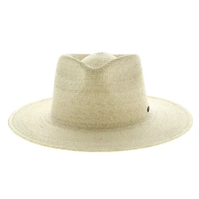 Natural Palm Marcos Fedora Hat - Brixton Reference: 12248 | Traclet Hat Shop