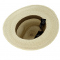 Natural Palm Marcos Fedora Hat - Brixton