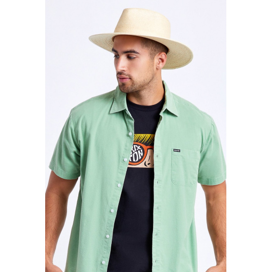 Chapeau Fedora Marcos Palmier Naturel - Brixton