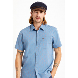 Casquette Marin Fiddler Cap Navy Marron - Brixton