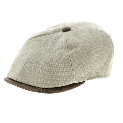 Morgan Hatteras Cap Beige & Brown - Traclet Reference: 12253 | Traclet Hat Shop