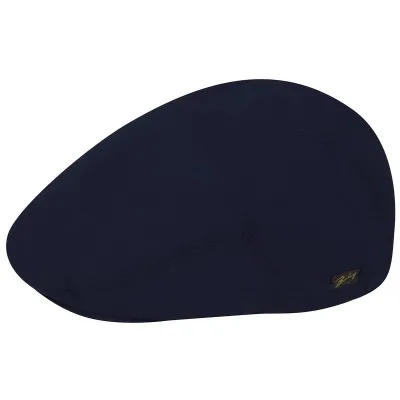 Graham Waterproof Flat Cap Navy - Bailey Reference: 7951 | Traclet Hat Shop