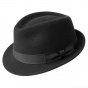 Black Wynn Trilby Hat - Bailey