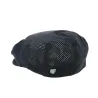 casquette plate ajourée