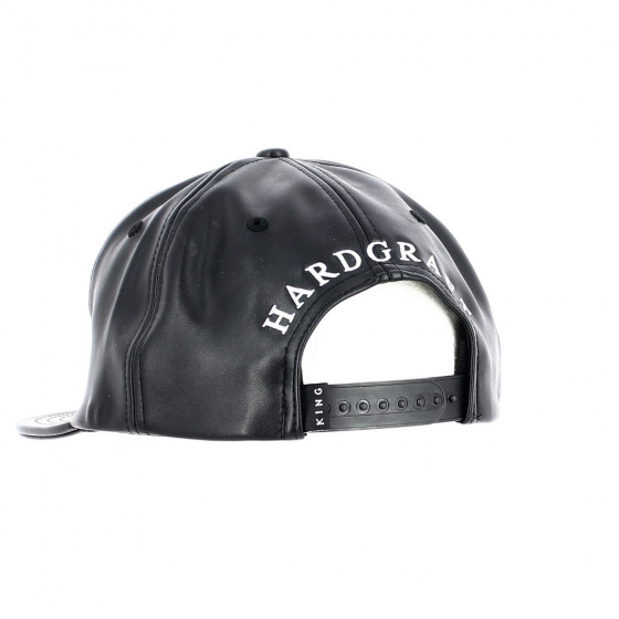 Casquette Snapback Hard Graft Shine Noir - King Apparel Casquette Snapback Hard Graft Shine Noir - King Apparel