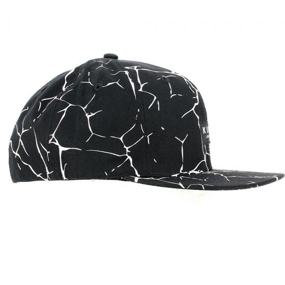 Casquette Snapback Marbré Noir & Blanc- King Apparel