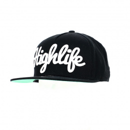 Highlife Black Snapback Cap - Official