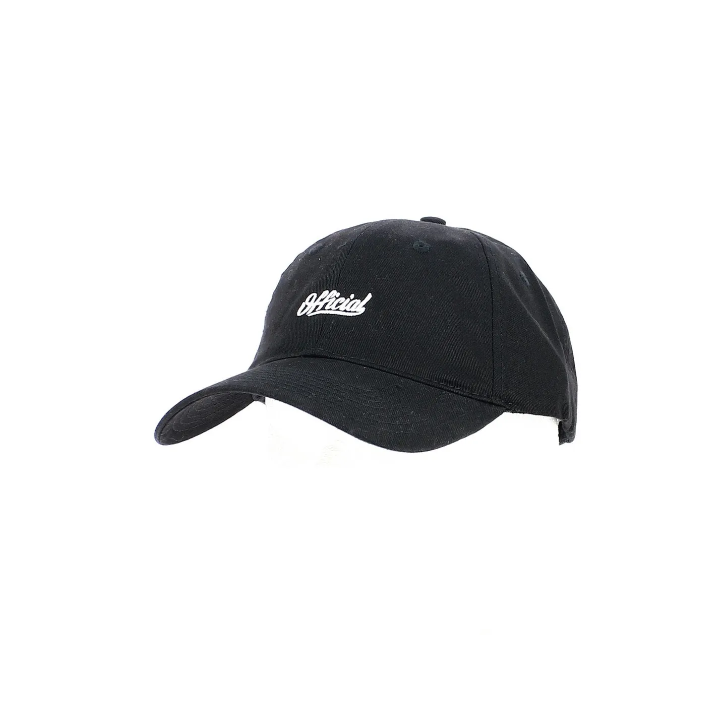 Casquette Baseball Canvas Noir - Official Reference : 12269 | Chapellerie Traclet