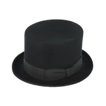 wool felt top hat entry level - Master Mason hat - Reference: 1725 | Traclet Hat Shop