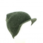 The Basic Charcoal Olive Beanie - Coal