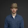 Chapeau Atmore Bailey Feutre Laine Boutique Traclet Beige Reference : 6346 | Chapellerie Traclet