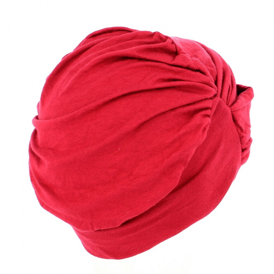 Samra Red Chemotherapy Turban - Traclet