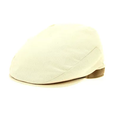 100% cotton flat cap Reference: 12316 | Chapellerie Traclet