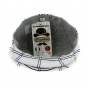 Norris Amblois White Flat Cap - Crambes