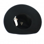 Piper Black Wool Felt Wide Brim Hat - Brixton