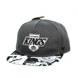 Flat Visor Cap Kings Vintage Grey Camouflage - 47 Brand
