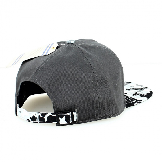 Flat Visor Cap Kings Vintage Grey Camouflage - 47 Brand