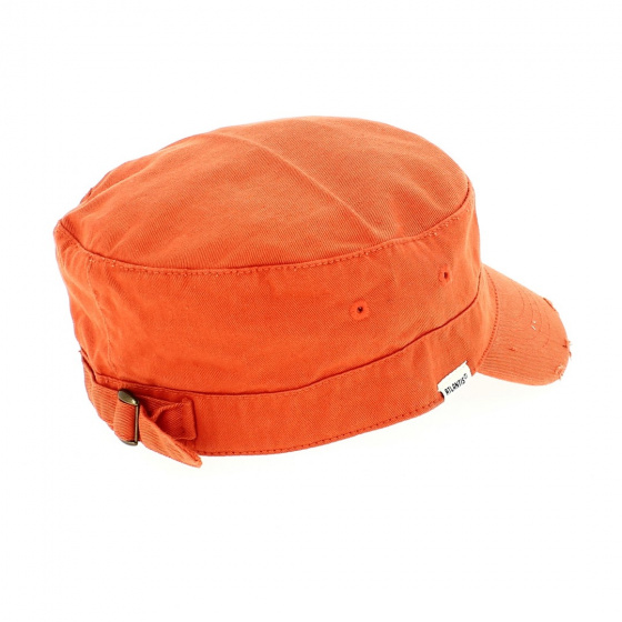 Casquette Militaire Urban Destroyed Orange - Atlantis