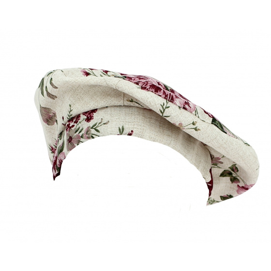 Floral Anastasia Beret - Traclet