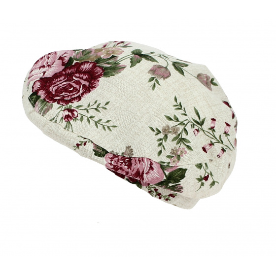 Floral Anastasia Beret - Traclet